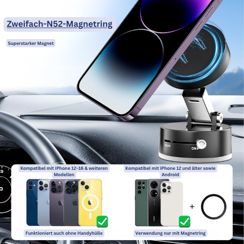 SuctionX™ – Die neue Generation der Handyhalter